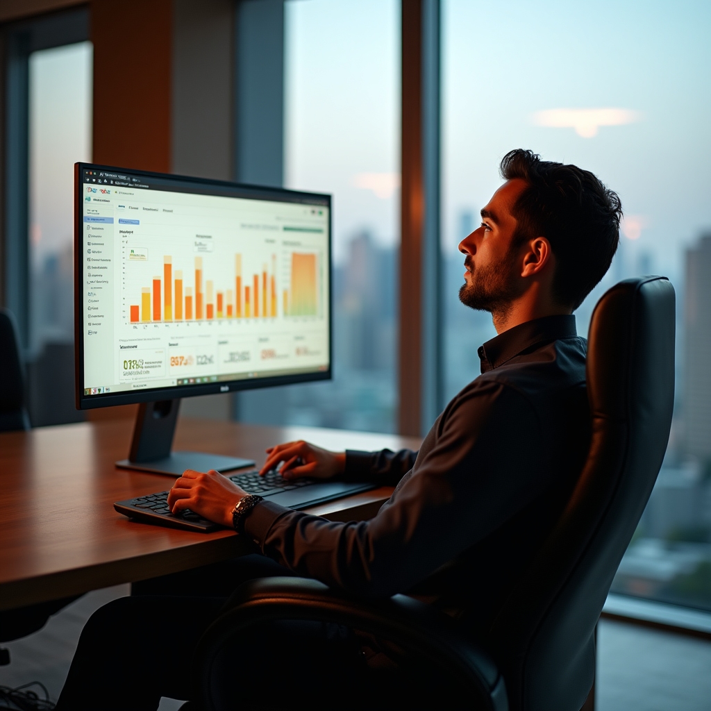Panel Google Search Console z danymi o wydajności strony i Core Web Vitals